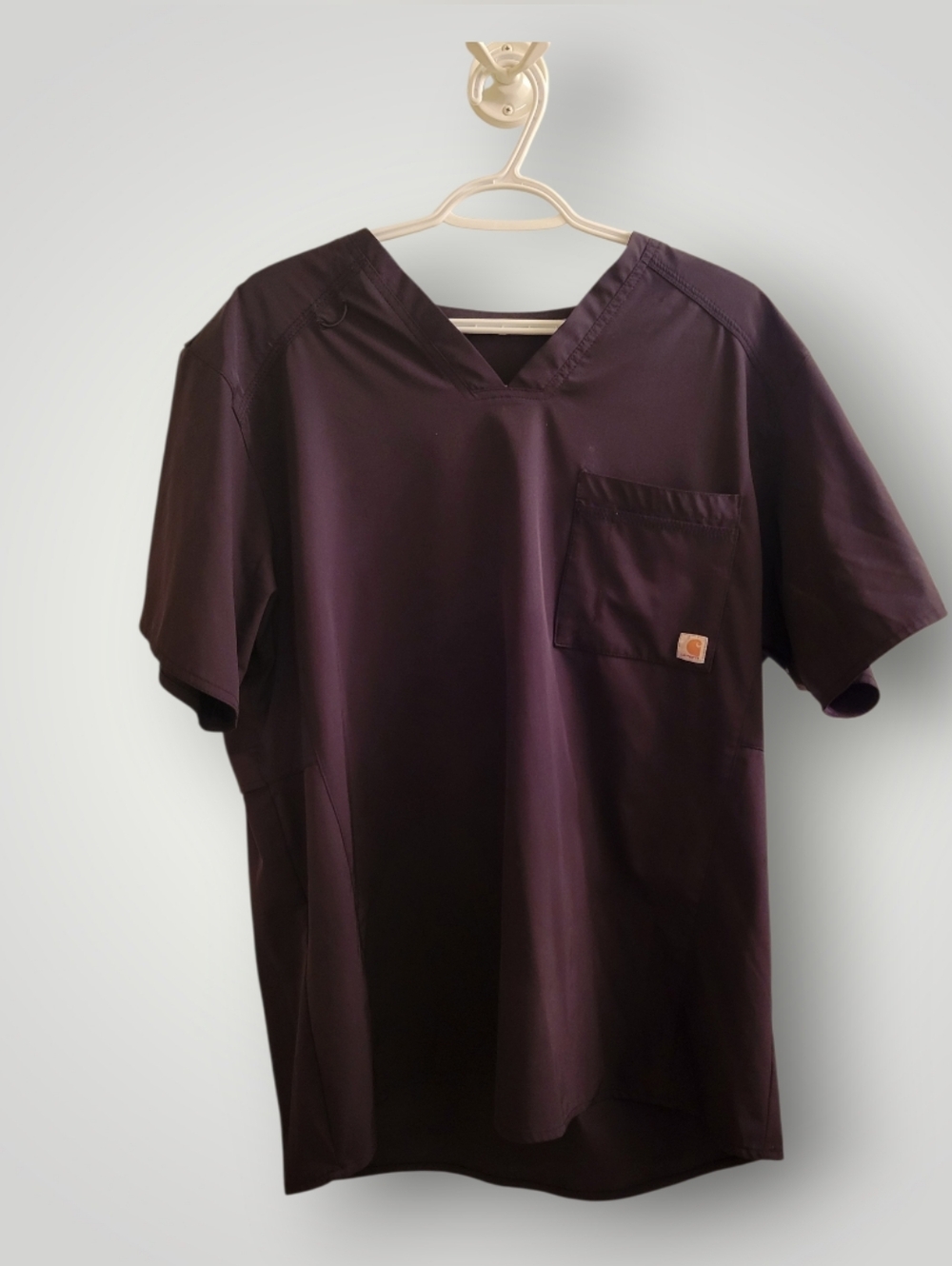Carhartt Men’s Black Scrub Shirt - Picture 2 of 14